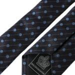 Dolce & Gabbana Black Blue Polka Dot Silk Adjustable Men Men's Tie Size ONE SIZE - 4 Thumbnail