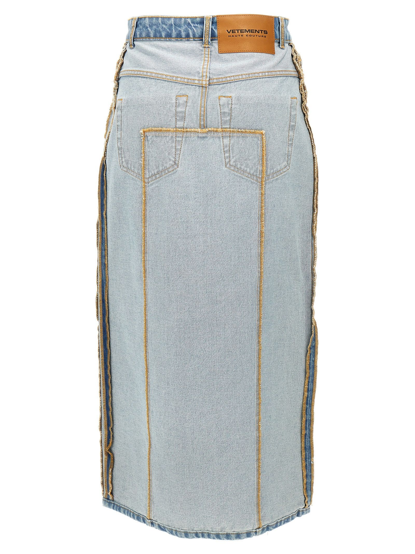 Vetements 'Inside-Out' Skirt Size 32" / US 10 / IT 46 - 2 Thumbnail