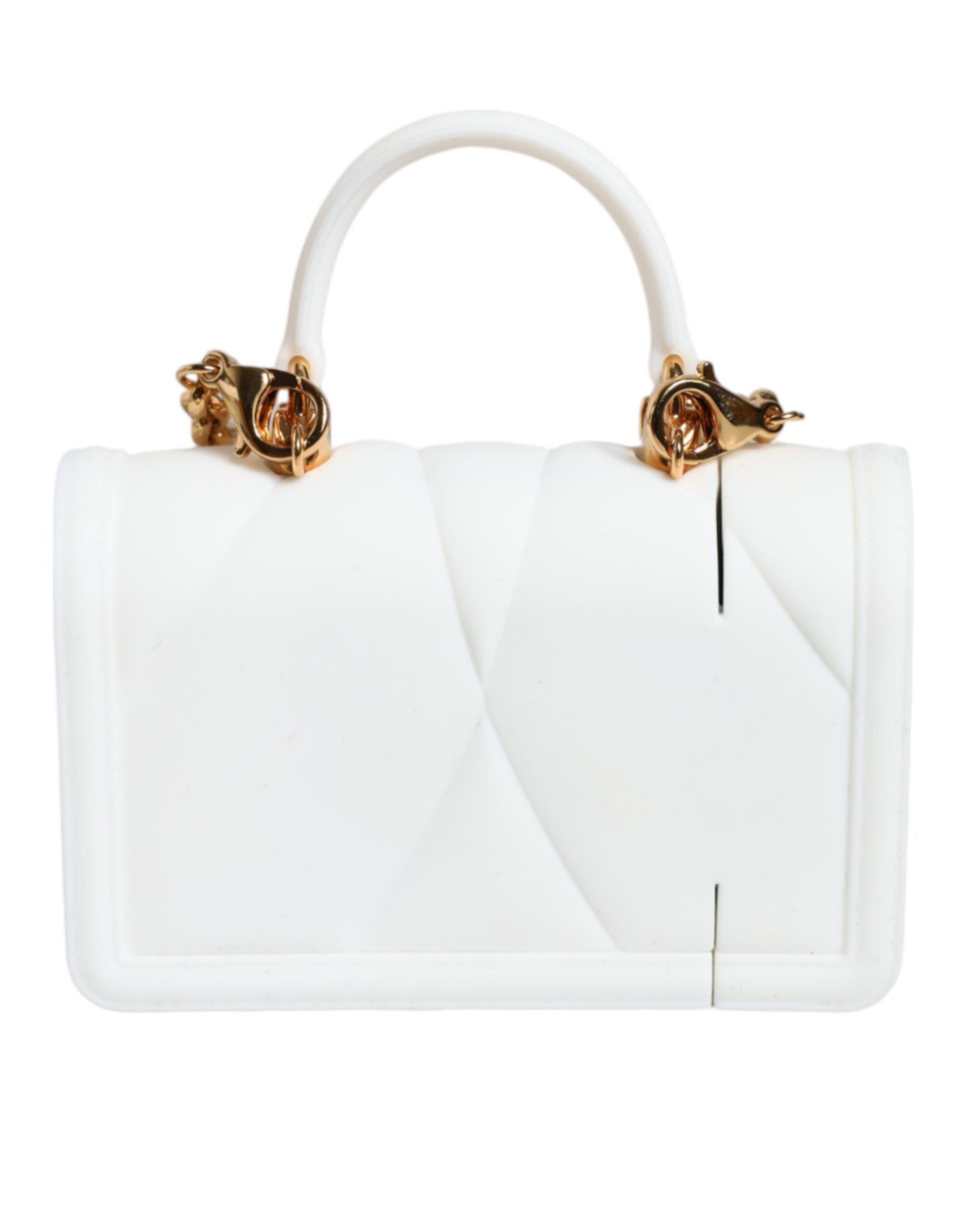 Dolce & Gabbana White Silicone Devotion Heart Cover Hand Bag Airpod Women's Size ONE SIZE - 6 Thumbnail