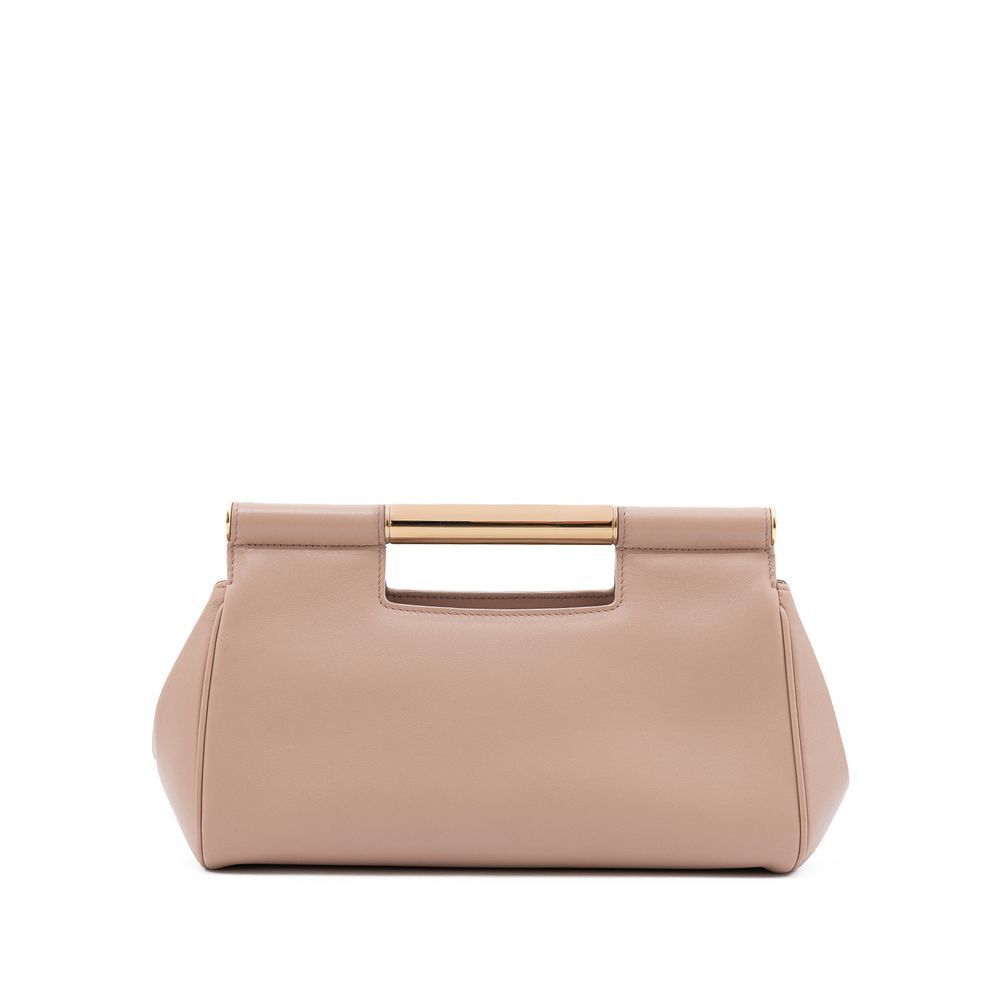 Dolce & Gabbana Pink Leather Women's Handbag Size ONE SIZE - 3 Thumbnail
