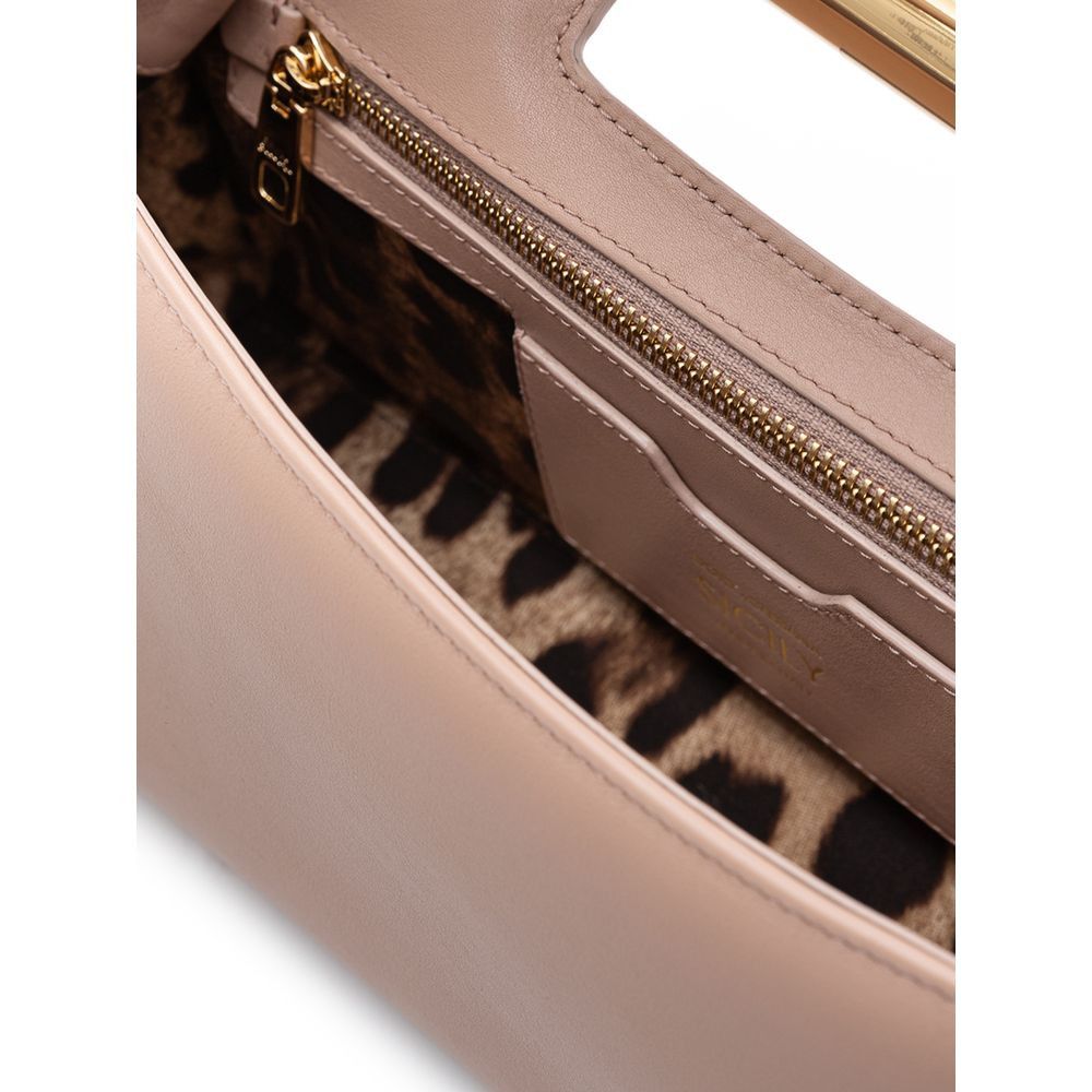 Dolce & Gabbana Pink Leather Women's Handbag Size ONE SIZE - 6 Thumbnail