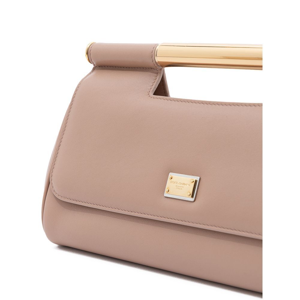 Dolce & Gabbana Pink Leather Women's Handbag Size ONE SIZE - 5 Thumbnail