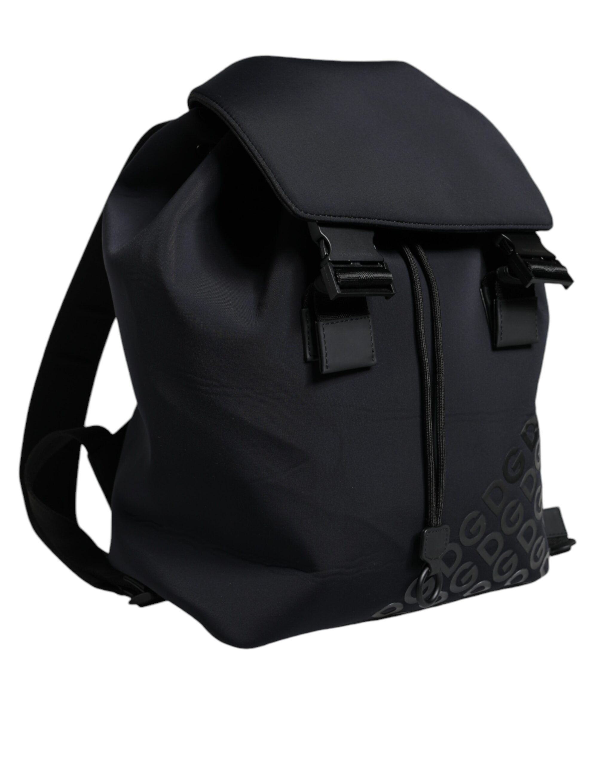 Dolce & Gabbana Black DG Mania Neoprene Travel Back Pack Women's Bag Size ONE SIZE - 2 Thumbnail