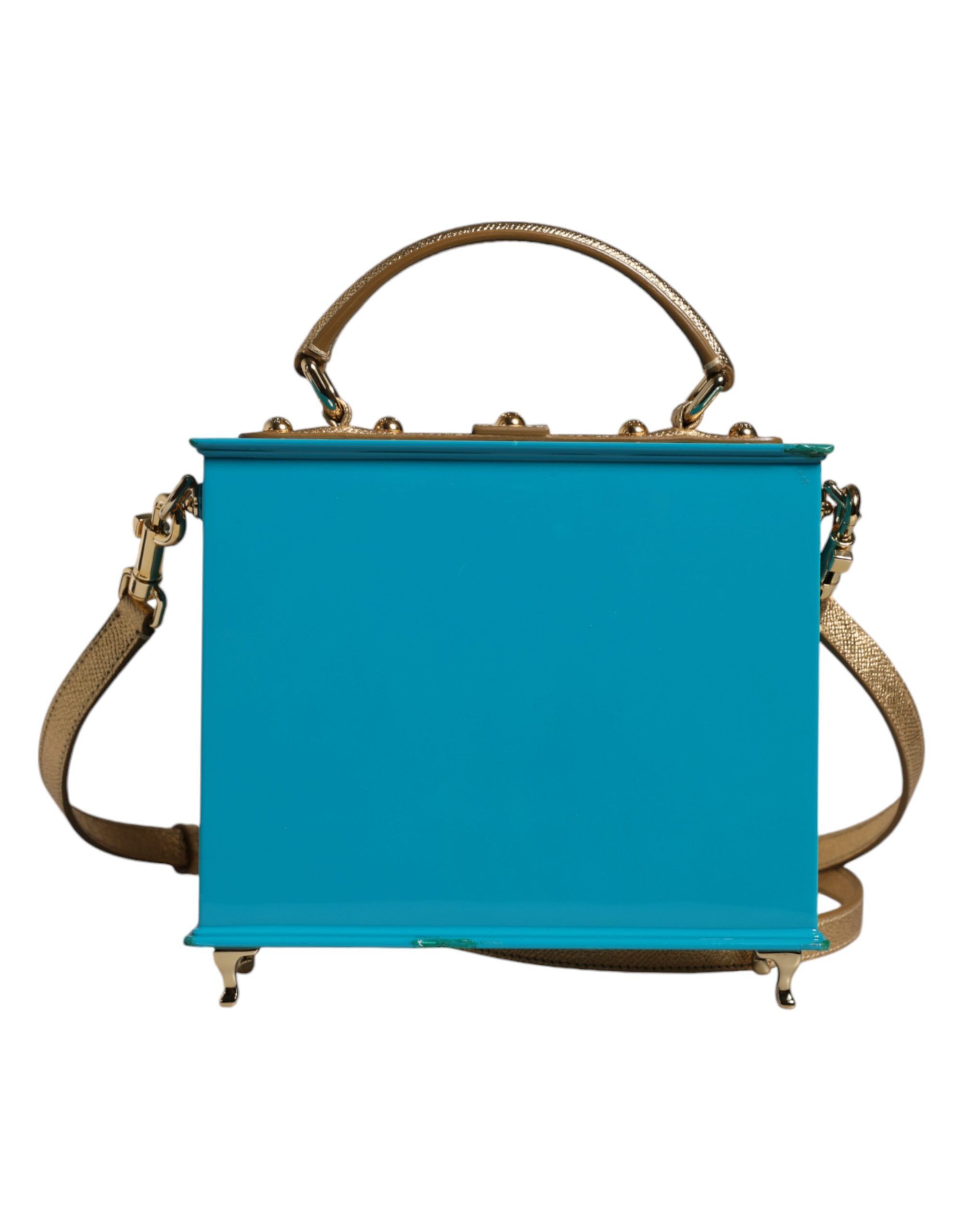 Dolce & Gabbana Multicolor Wood Leather Clutch Shoulder Women's Bag Size ONE SIZE - 4 Thumbnail
