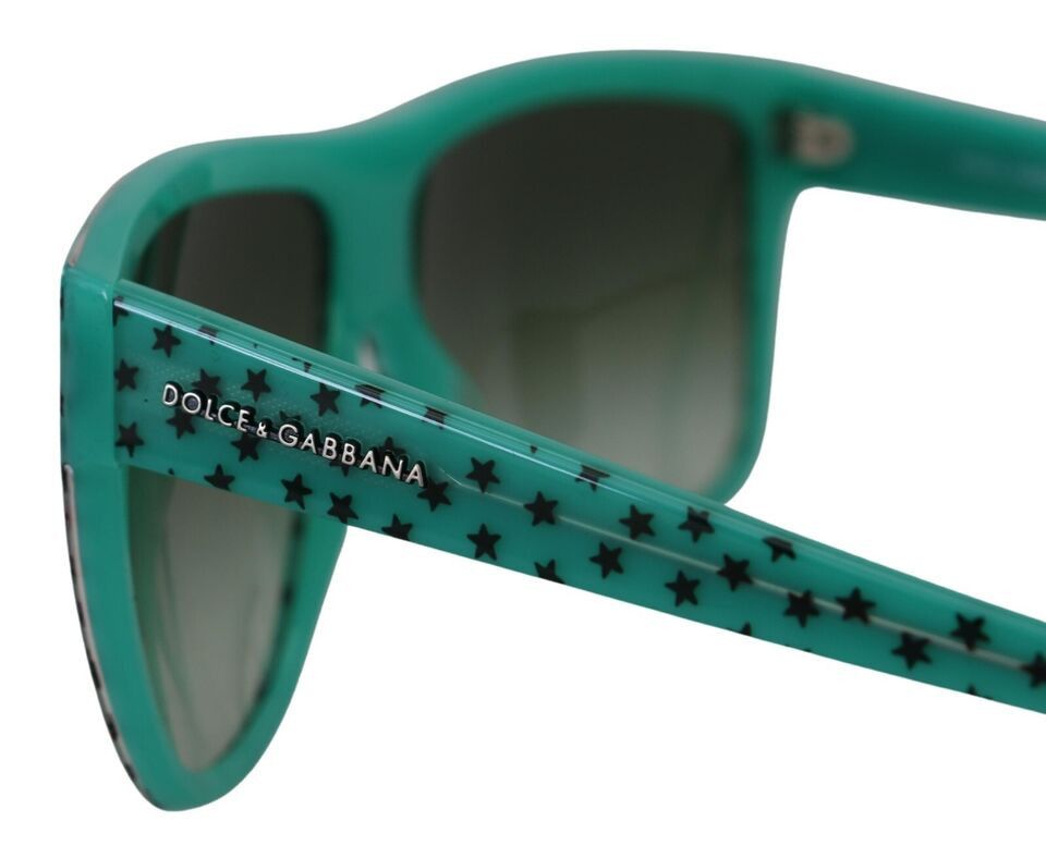 Dolce & Gabbana Chic Square Sunglasses with Star Women's Pattern Size ONE SIZE - 4 Thumbnail