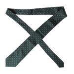 Dolce & Gabbana Green Silk Branded Logo Adjustable Men Men's Tie Size ONE SIZE - 2 Thumbnail