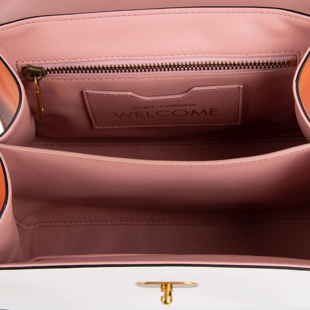 Dolce & Gabbana Multicolor Leather Di Calfskin Women's Handbag Size ONE SIZE - 5 Thumbnail