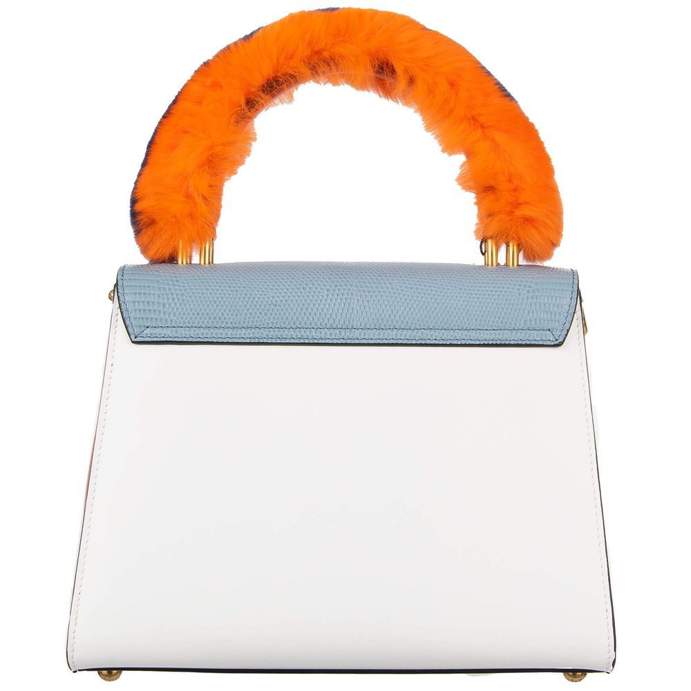 Dolce & Gabbana Multicolor Leather Di Calfskin Women's Handbag Size ONE SIZE - 3 Thumbnail