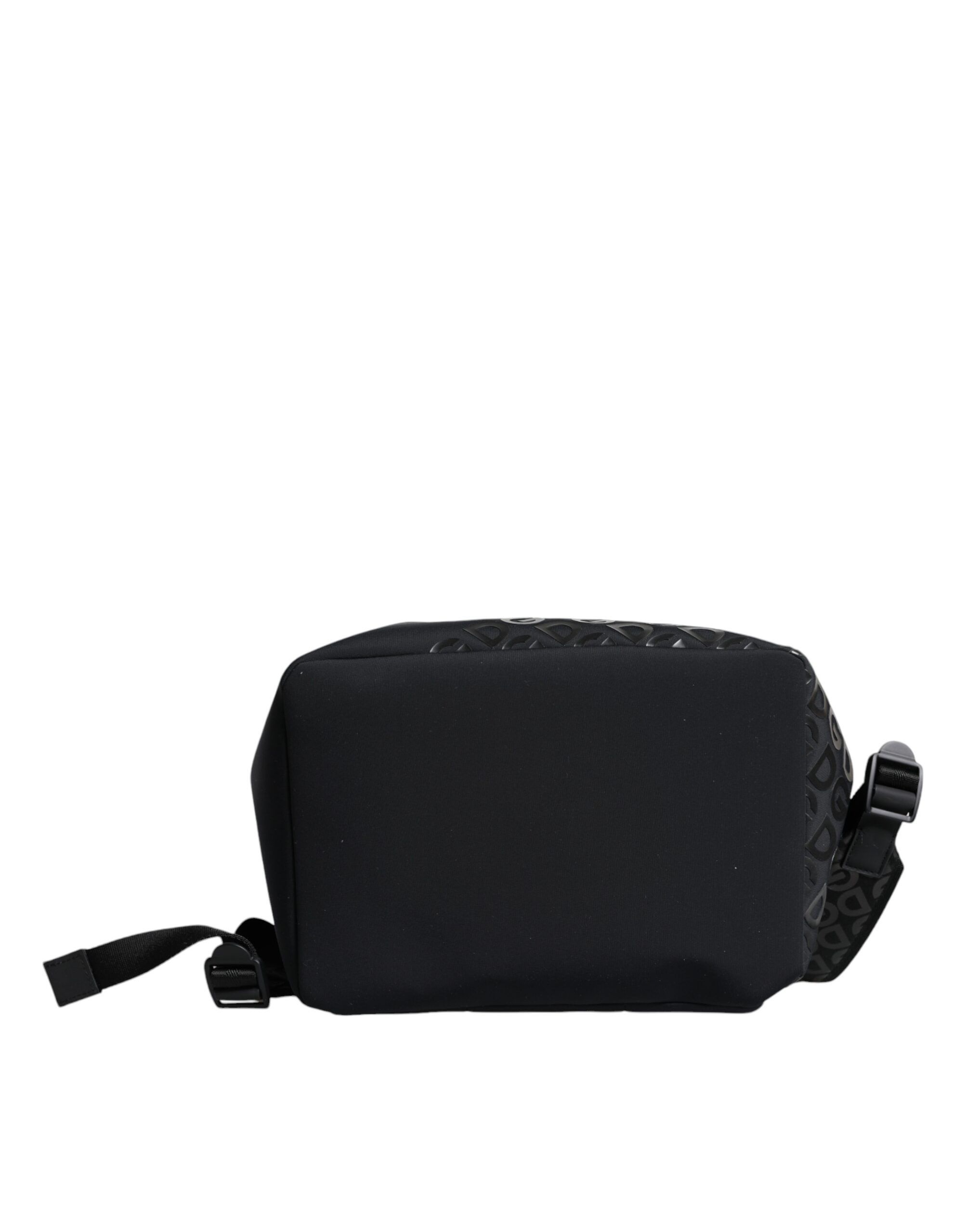 Dolce & Gabbana Black DG Mania Neoprene Travel Back Pack Women's Bag Size ONE SIZE - 5 Thumbnail