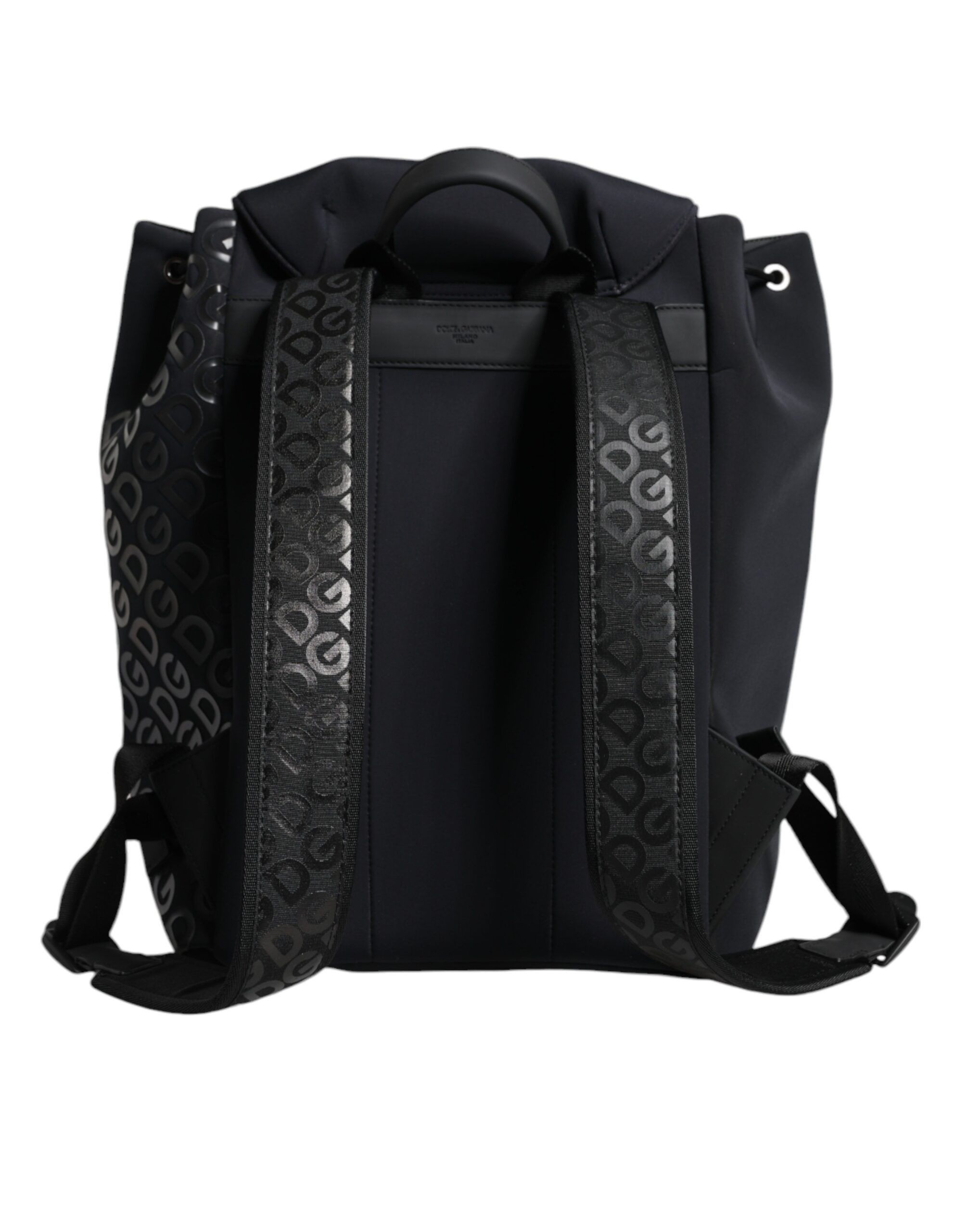 Dolce & Gabbana Black DG Mania Neoprene Travel Back Pack Women's Bag Size ONE SIZE - 3 Thumbnail