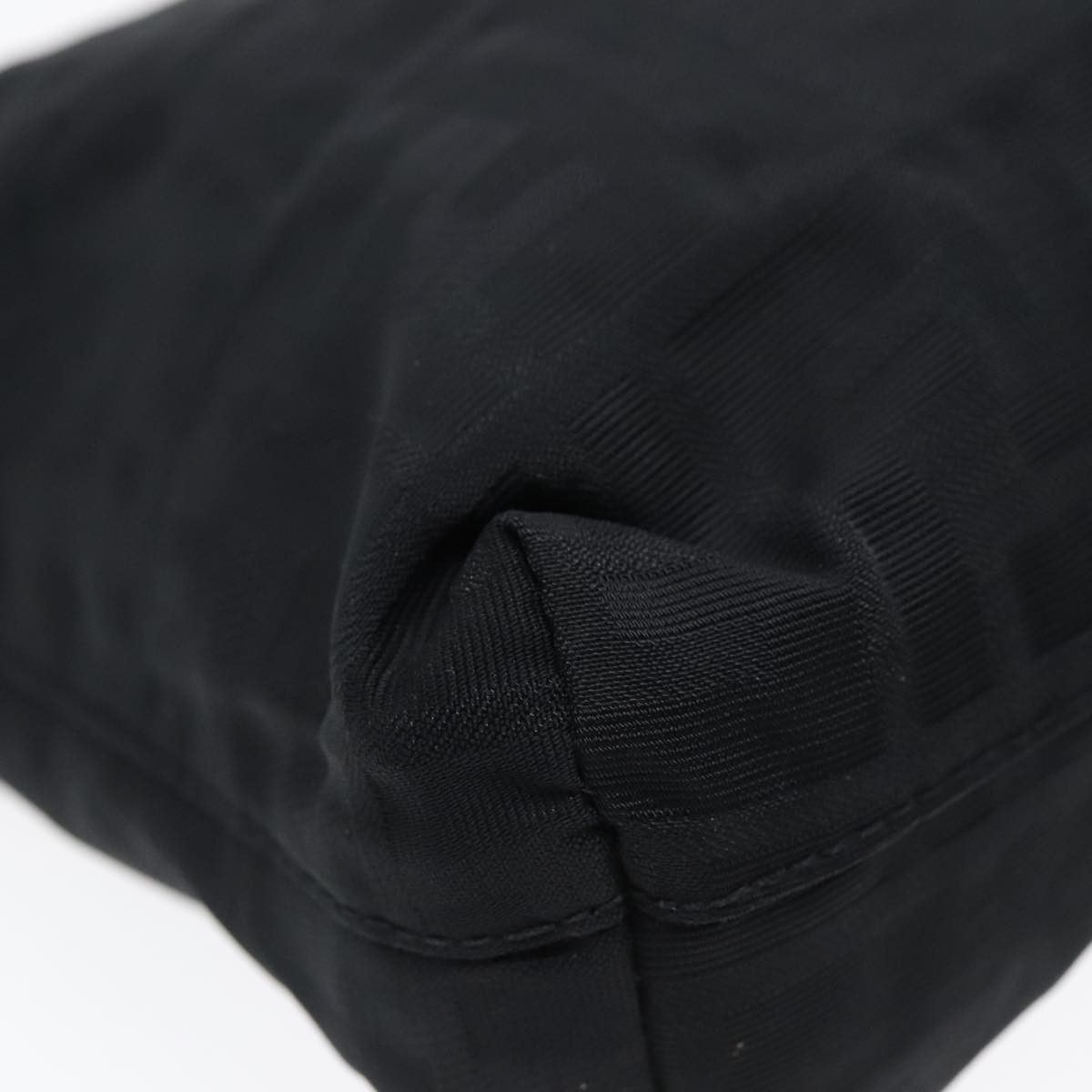 Fendi Black Canvas Shoulder Bag (Pre-Owned) Size ONE SIZE - 7 Thumbnail