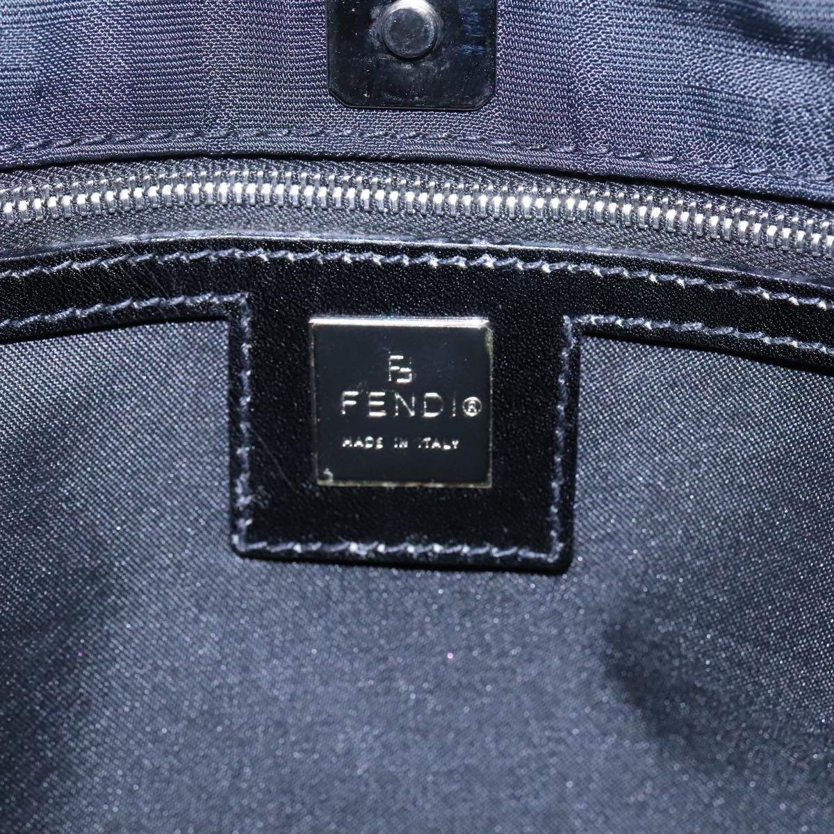 Fendi Black Canvas Shoulder Bag (Pre-Owned) Size ONE SIZE - 15 Thumbnail