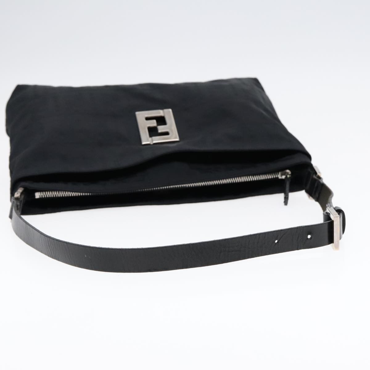 Fendi Black Canvas Shoulder Bag (Pre-Owned) Size ONE SIZE - 5 Thumbnail