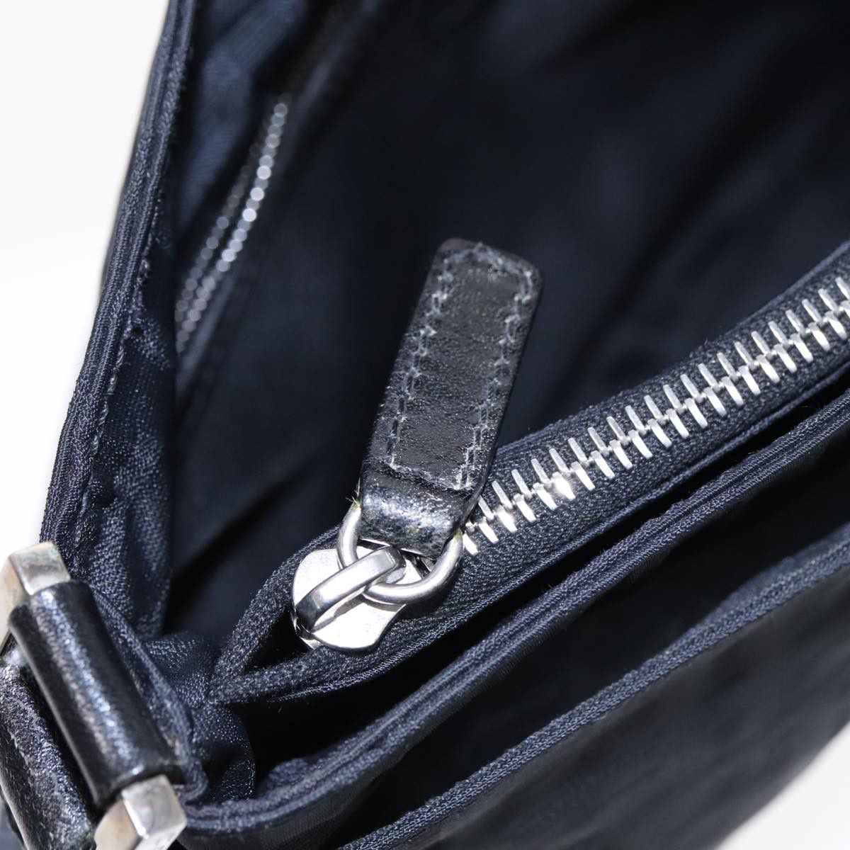 Fendi Black Canvas Shoulder Bag (Pre-Owned) Size ONE SIZE - 13 Thumbnail