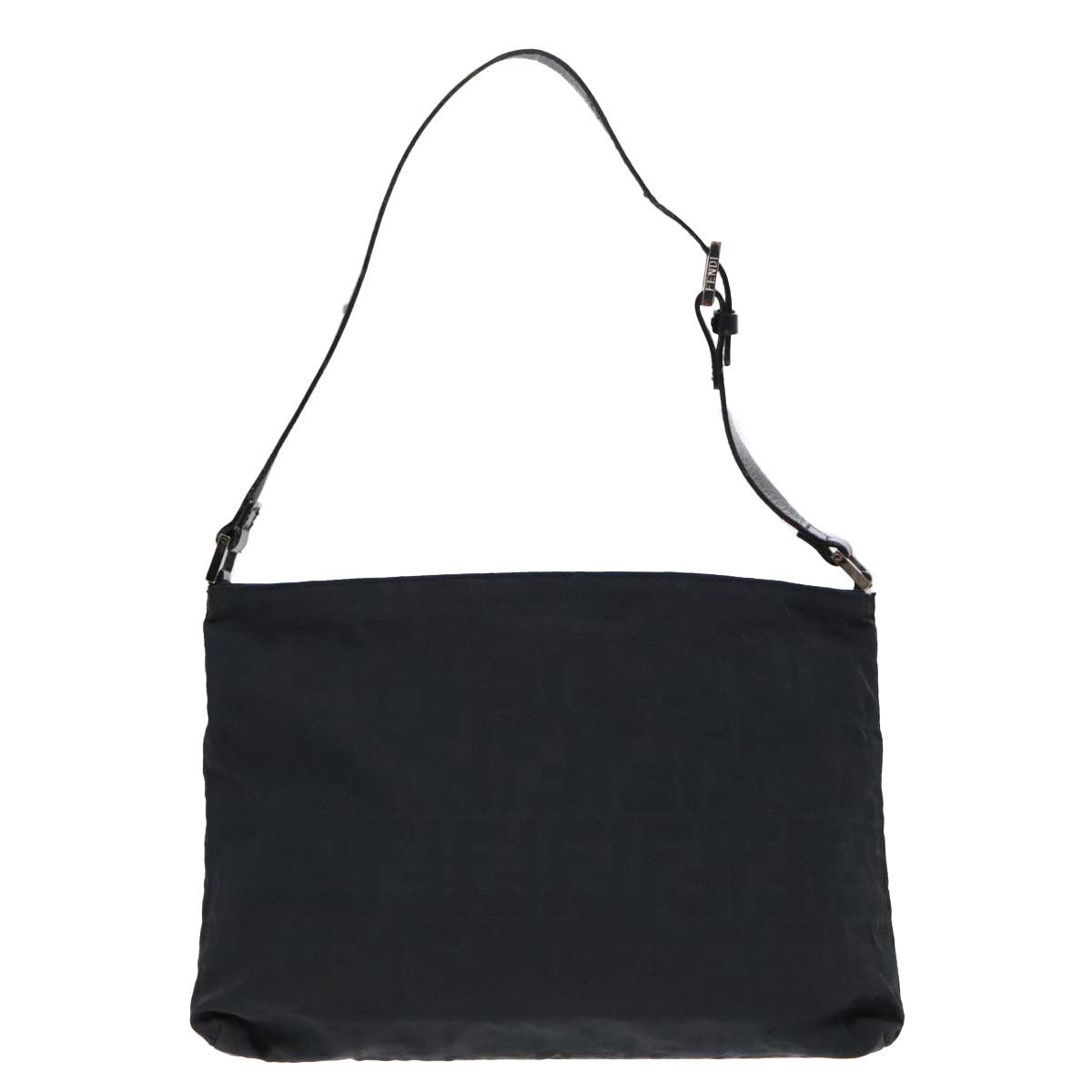 Fendi Black Canvas Shoulder Bag (Pre-Owned) Size ONE SIZE - 2 Thumbnail