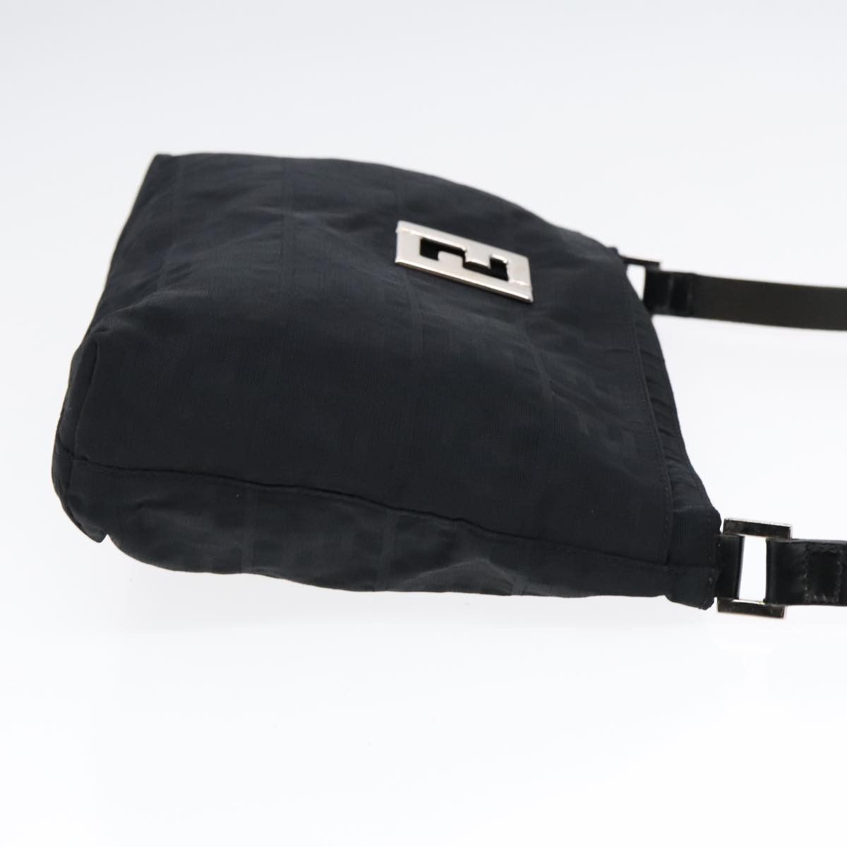 Fendi Black Canvas Shoulder Bag (Pre-Owned) Size ONE SIZE - 3 Thumbnail