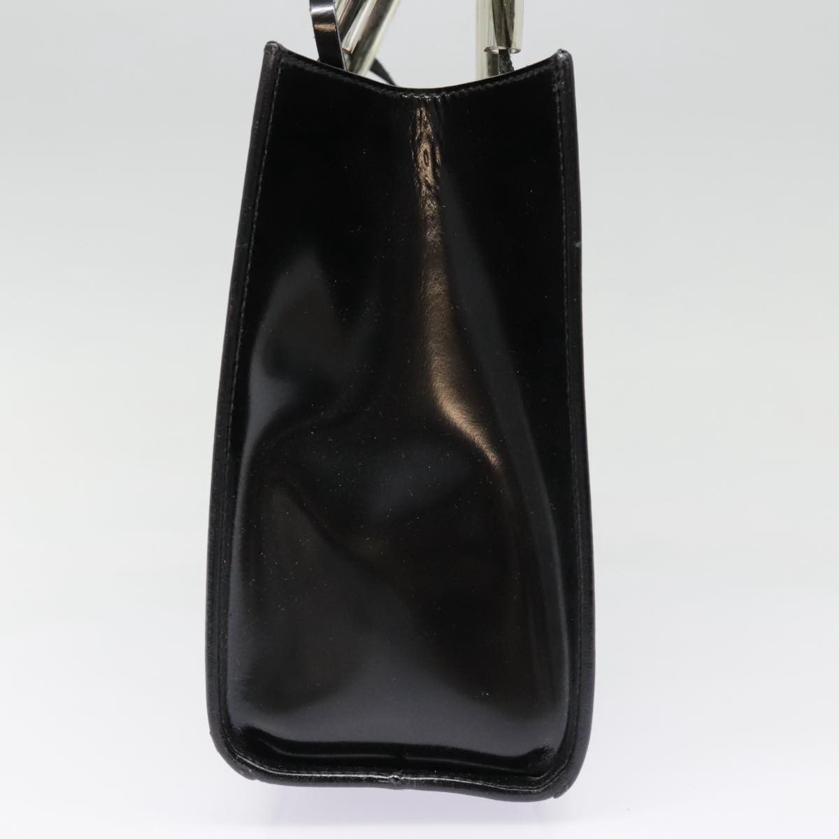 Salvatore Ferragamo Black Leather Handbag (Pre-Owned) Size ONE SIZE - 4 Thumbnail