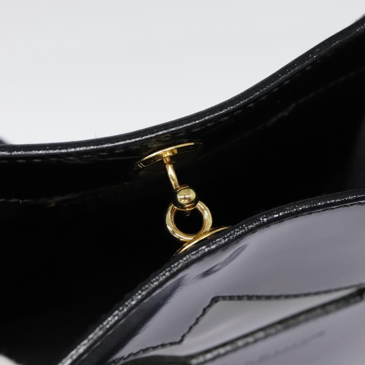 Salvatore Ferragamo Black Leather Handbag (Pre-Owned) Size ONE SIZE - 11 Thumbnail