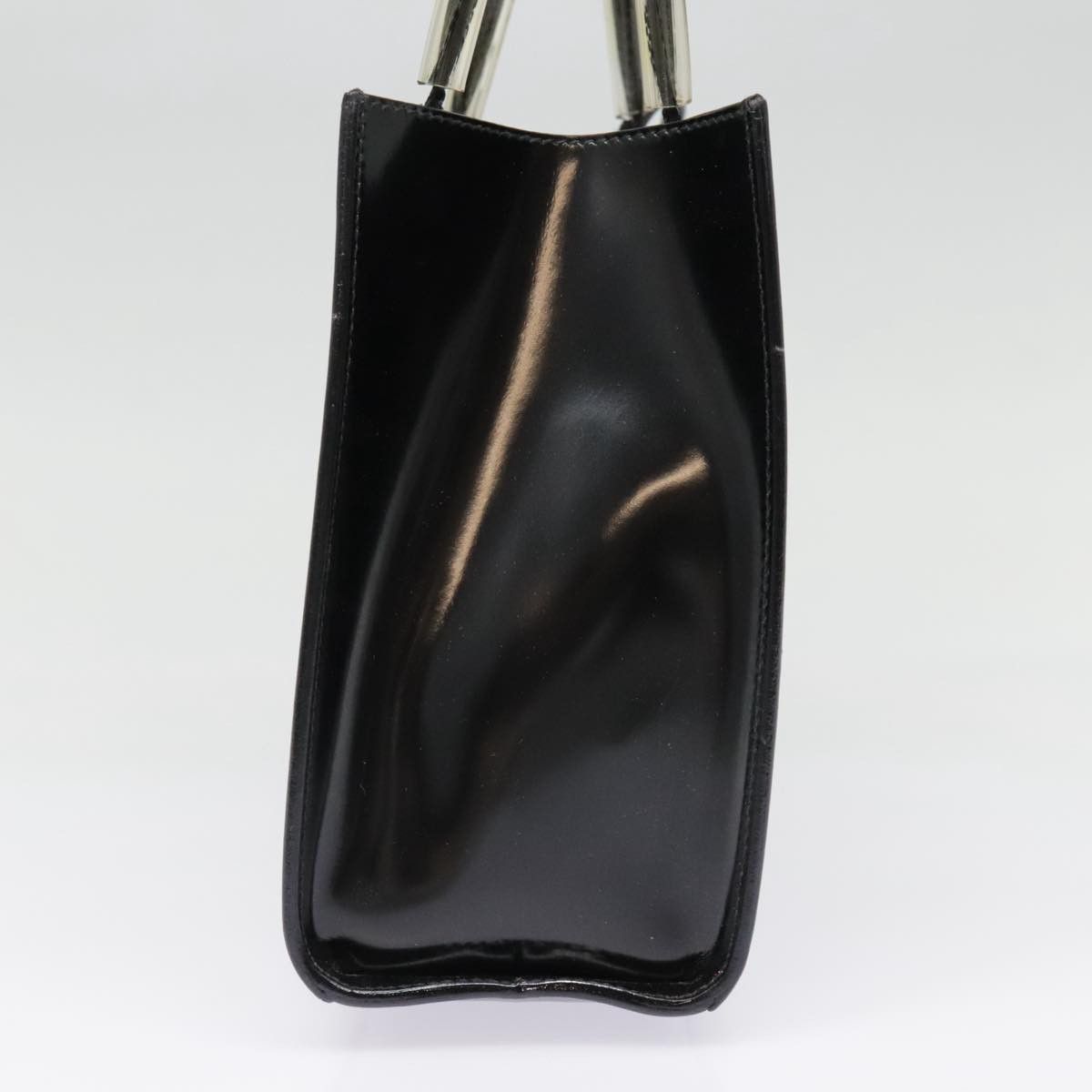 Salvatore Ferragamo Black Leather Handbag (Pre-Owned) Size ONE SIZE - 3 Thumbnail