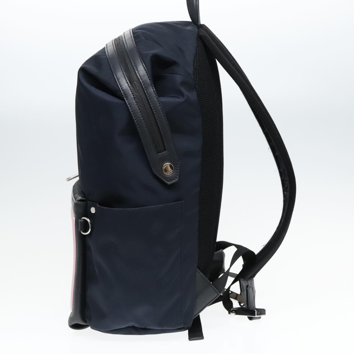 Fendi Navy Canvas Backpack Bag (Pre-Owned) Size ONE SIZE - 4 Thumbnail