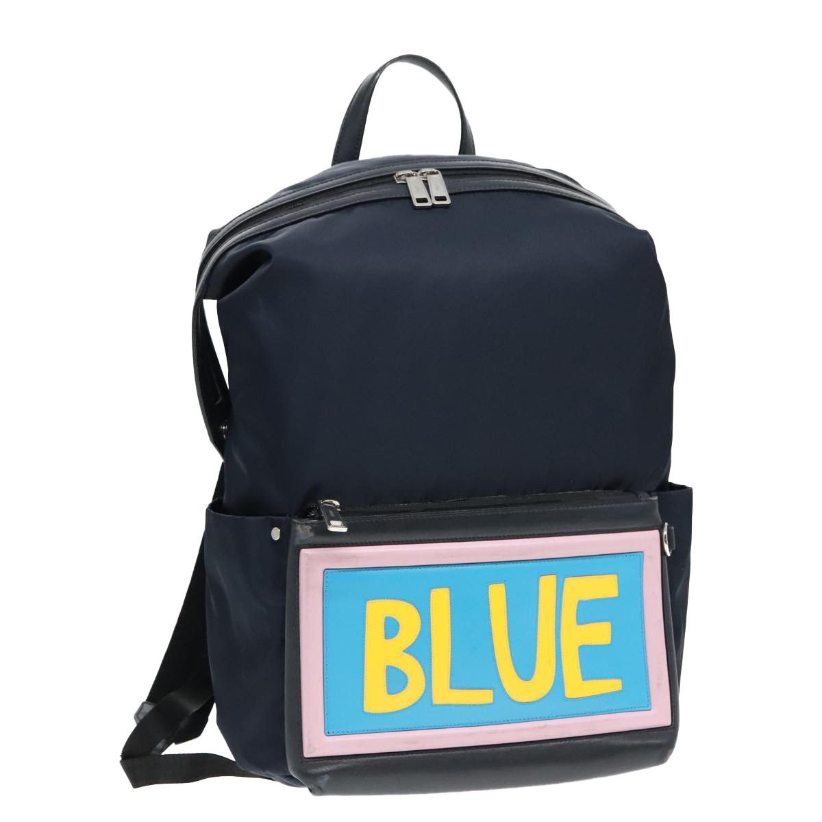 Fendi Navy Canvas Backpack Bag (Pre-Owned) Size ONE SIZE - 18 Thumbnail