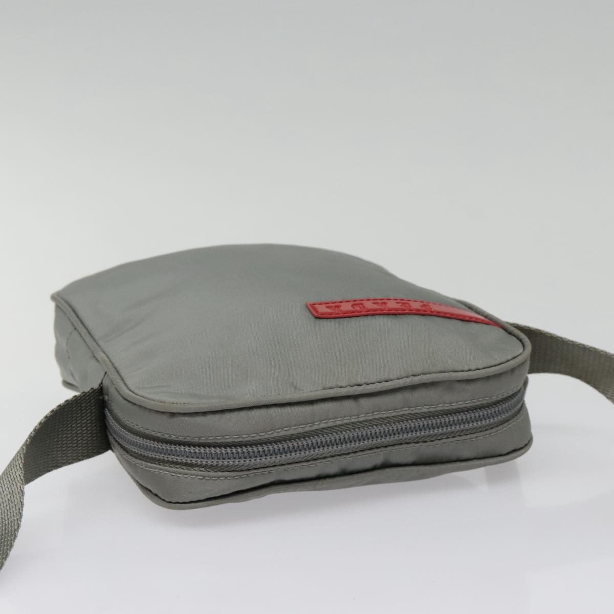 Prada Sports Grey Synthetic Shoulder Bag (Pre-Owned) Size ONE SIZE - 19 Thumbnail