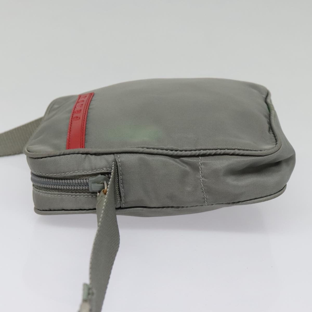 Prada Sports Grey Synthetic Shoulder Bag (Pre-Owned) Size ONE SIZE - 3 Thumbnail