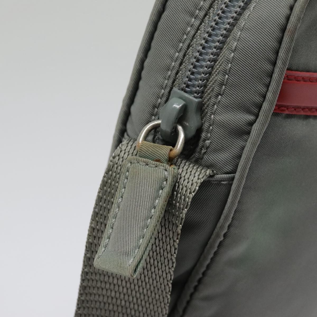 Prada Sports Grey Synthetic Shoulder Bag (Pre-Owned) Size ONE SIZE - 13 Thumbnail