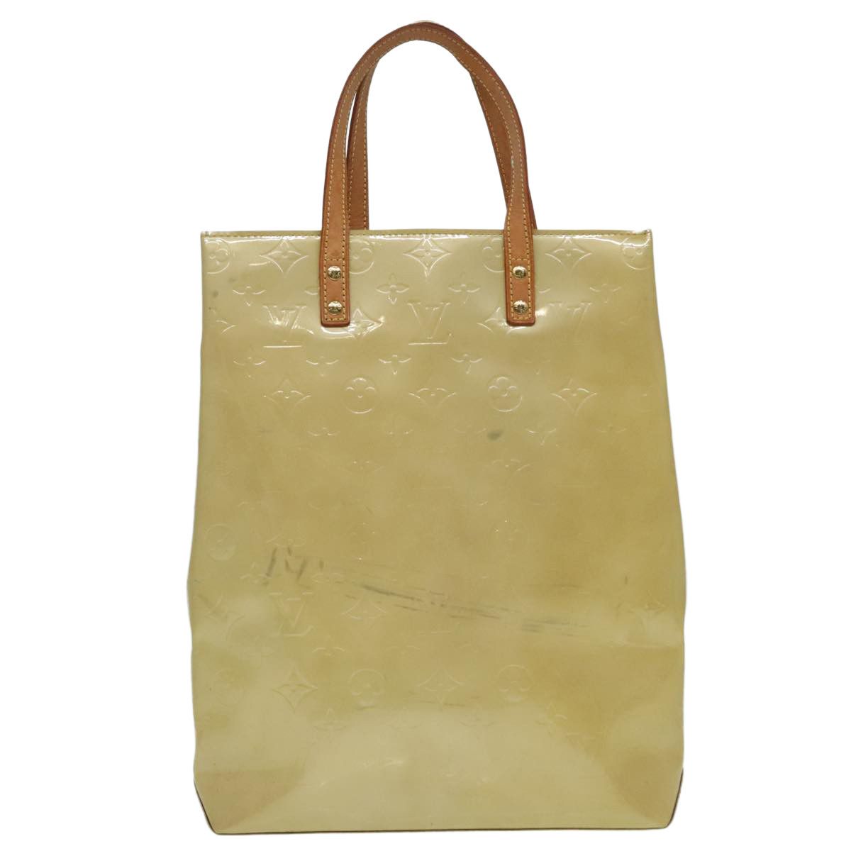 Louis Vuitton Reade Beige Patent Leather Handbag (Pre-Owned) Size ONE SIZE - 2 Thumbnail