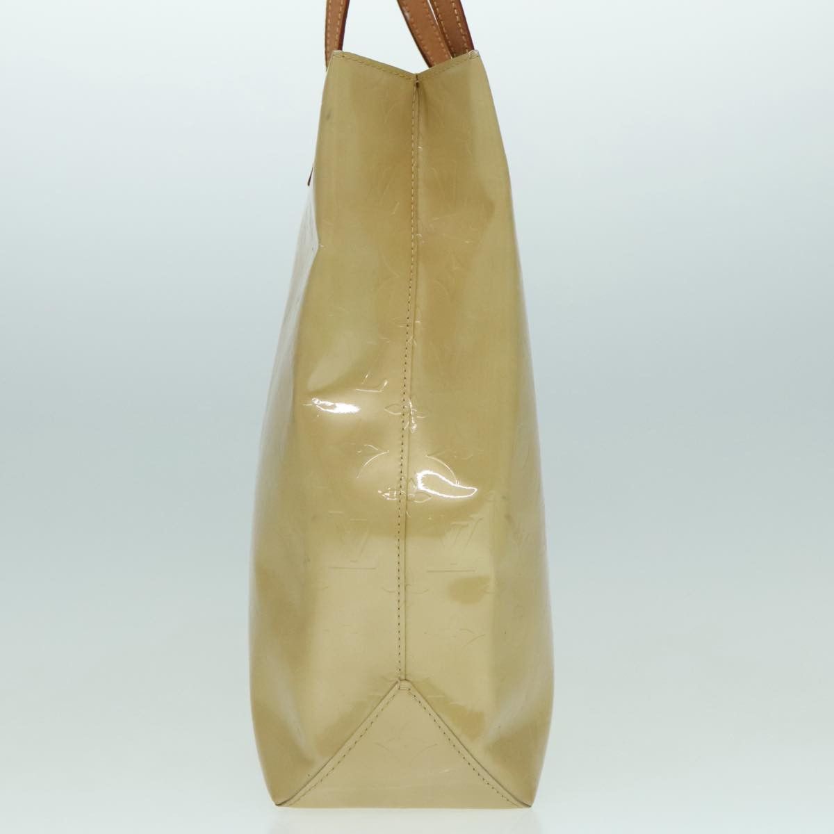 Louis Vuitton Reade Beige Patent Leather Handbag (Pre-Owned) Size ONE SIZE - 3 Thumbnail