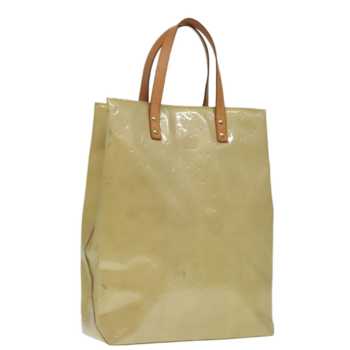 Louis Vuitton Reade Beige Patent Leather Handbag (Pre-Owned) Size ONE SIZE - 17 Thumbnail