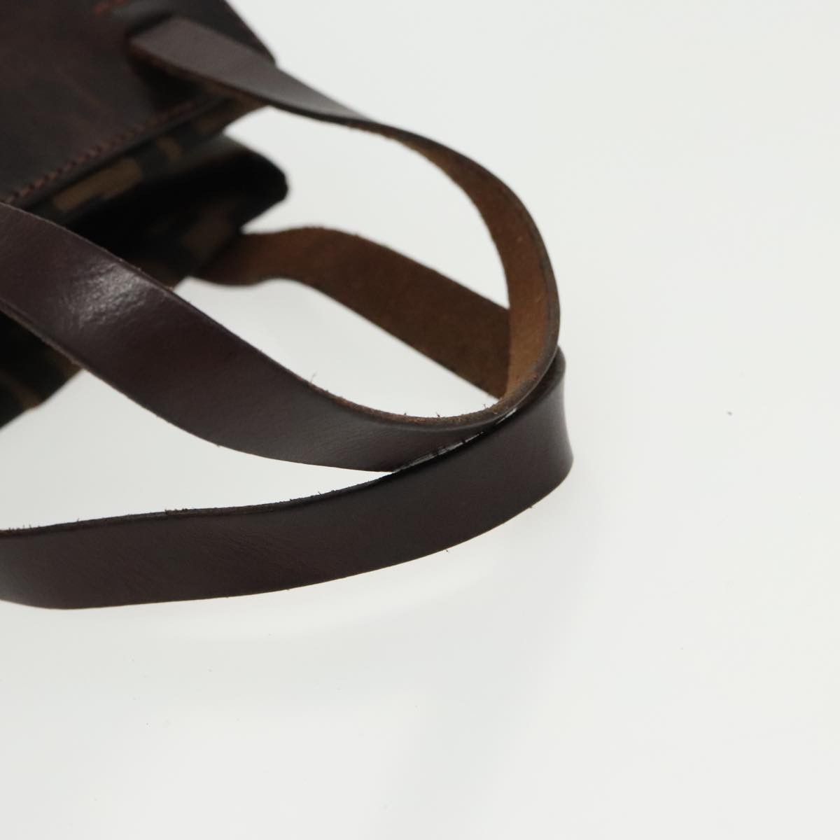 Fendi Ff Brown Canvas Handbag (Pre-Owned) Size ONE SIZE - 5 Thumbnail