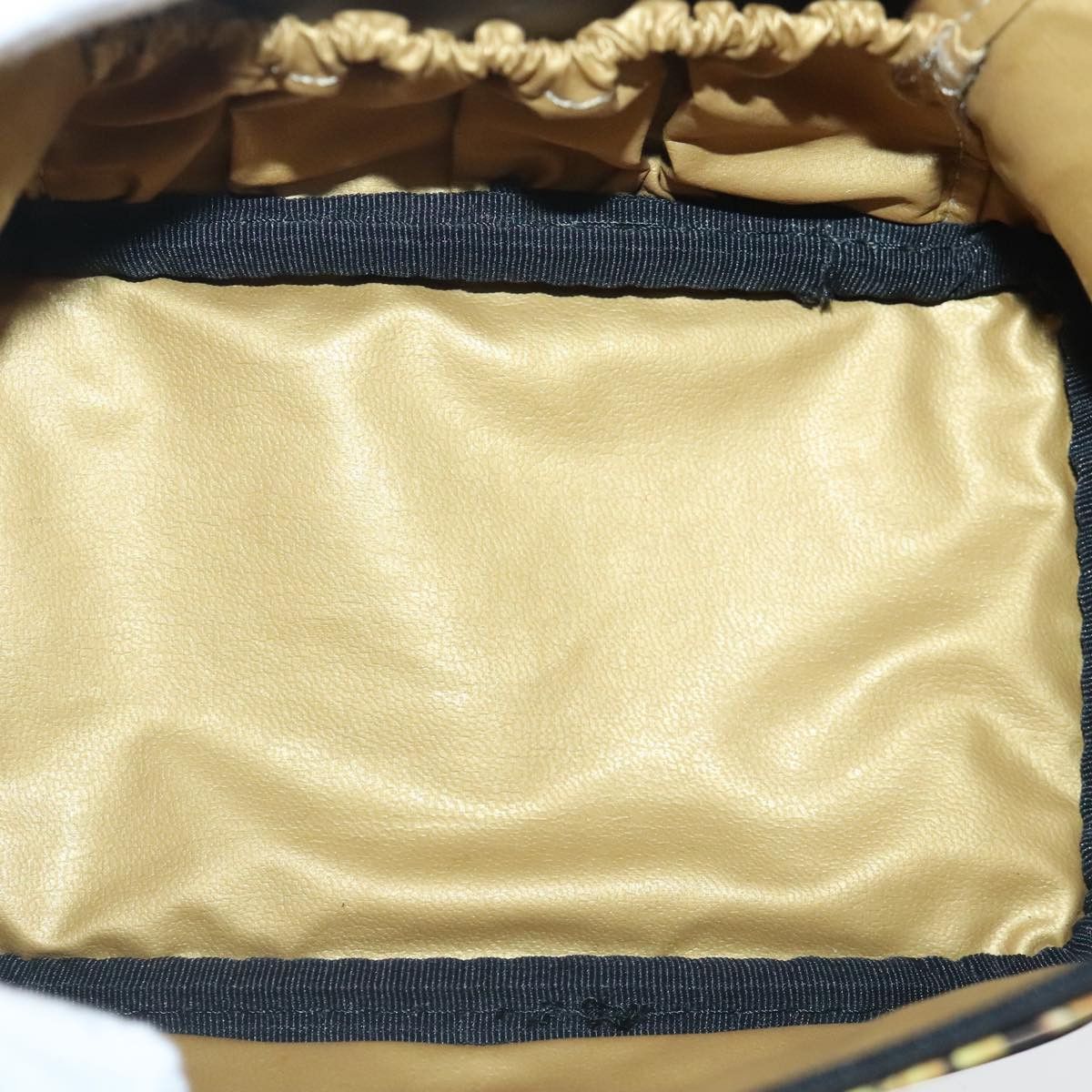 Versace Vanity Yellow Canvas Clutch Bag (Pre-Owned) Size ONE SIZE - 12 Thumbnail