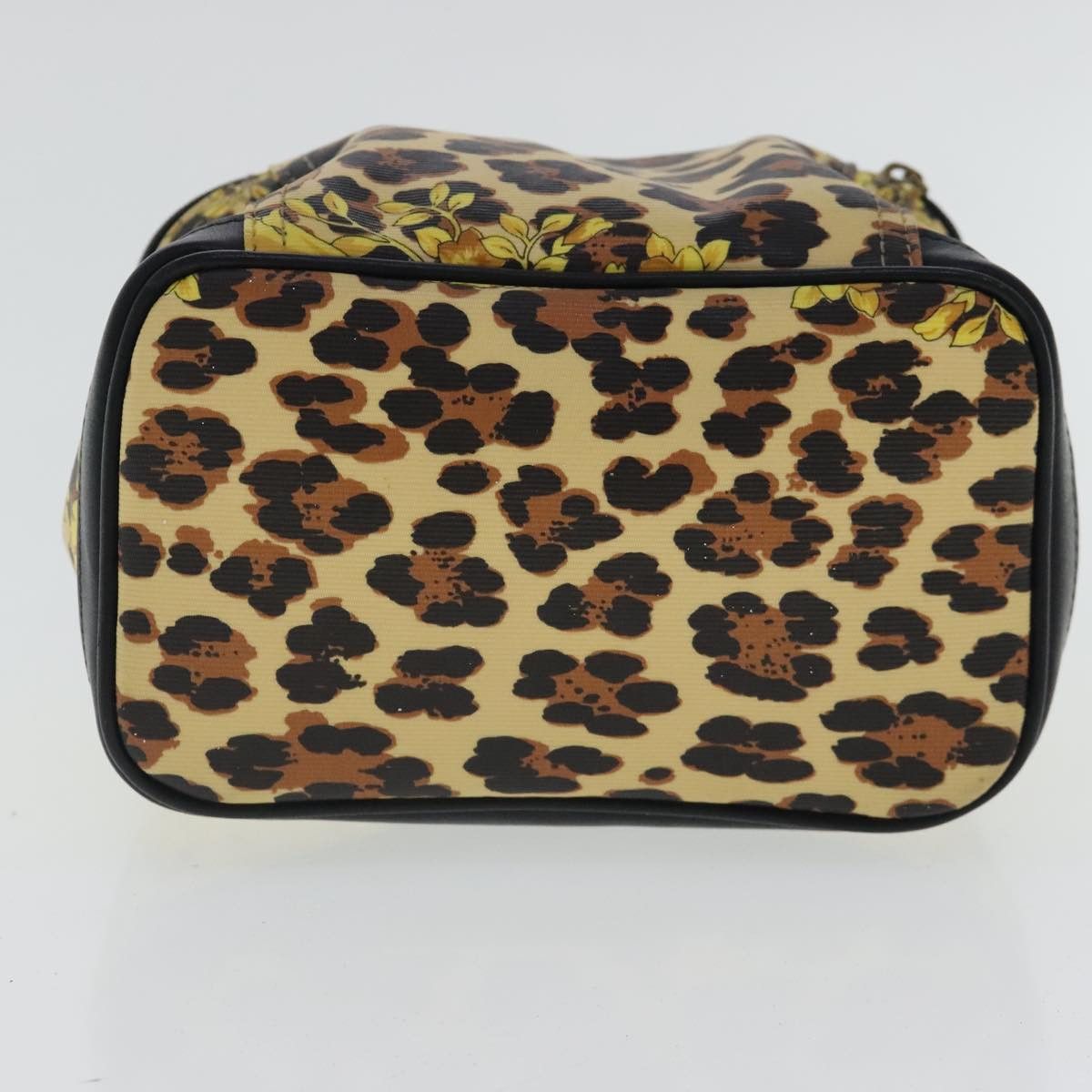 Versace Vanity Yellow Canvas Clutch Bag (Pre-Owned) Size ONE SIZE - 18 Thumbnail