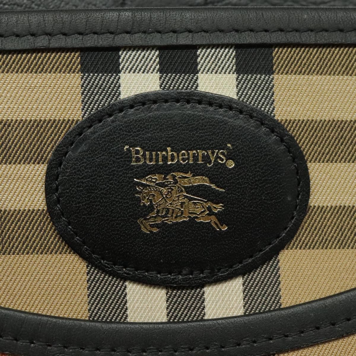 Burberry Nova Check Beige Canvas Shoulder Bag (Pre-Owned) Size ONE SIZE - 19 Thumbnail