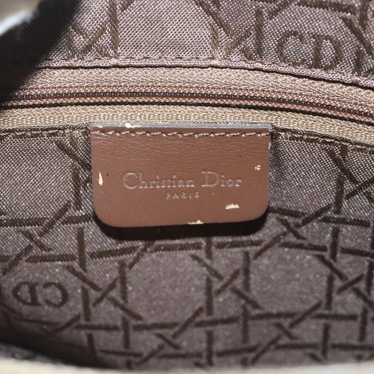 Dior Vintage Beige Synthetic Shoulder Bag (Pre-Owned) Size ONE SIZE - 15 Thumbnail