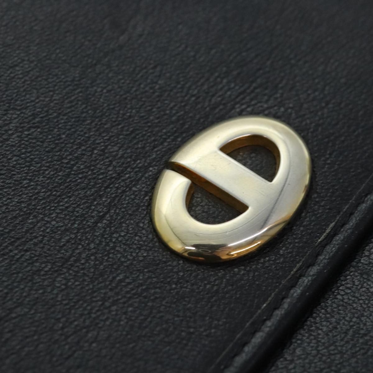 Dior Black Leather Handbag (Pre-Owned) Size ONE SIZE - 11 Thumbnail