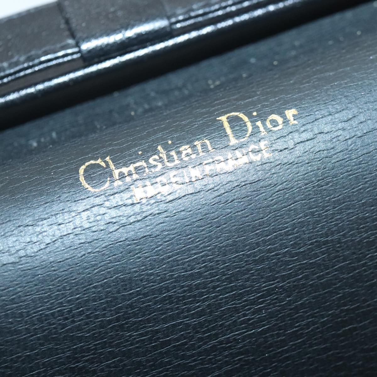 Dior Black Leather Handbag (Pre-Owned) Size ONE SIZE - 13 Thumbnail