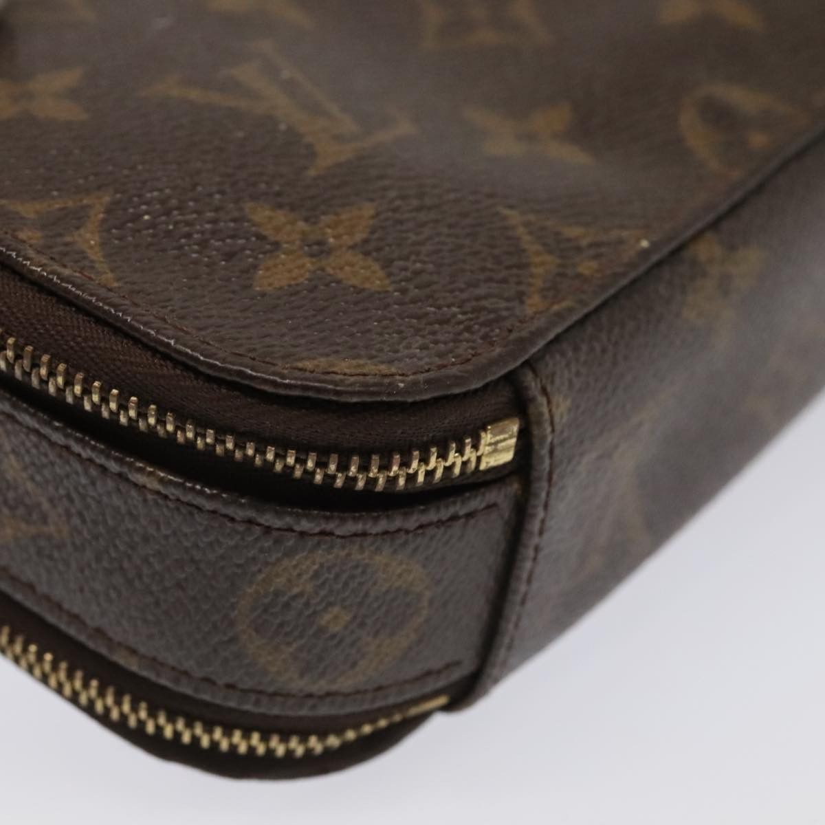 Louis Vuitton Trousse Makeup Brown Canvas Wallet (Pre-Owned) Size ONE SIZE - 9 Thumbnail