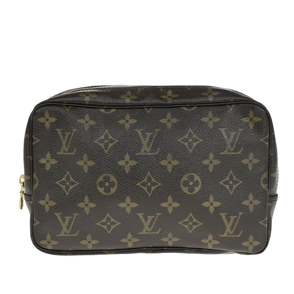 Louis Vuitton Trousse De Toilette Brown Canvas Clutch Bag (Pre-Owned) Size ONE SIZE - 2 Thumbnail