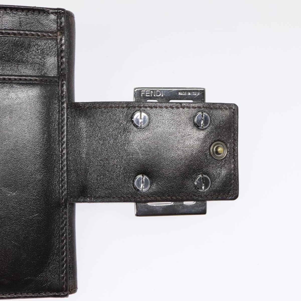 Fendi Brown Canvas Wallet (Pre-Owned) Size ONE SIZE - 18 Thumbnail