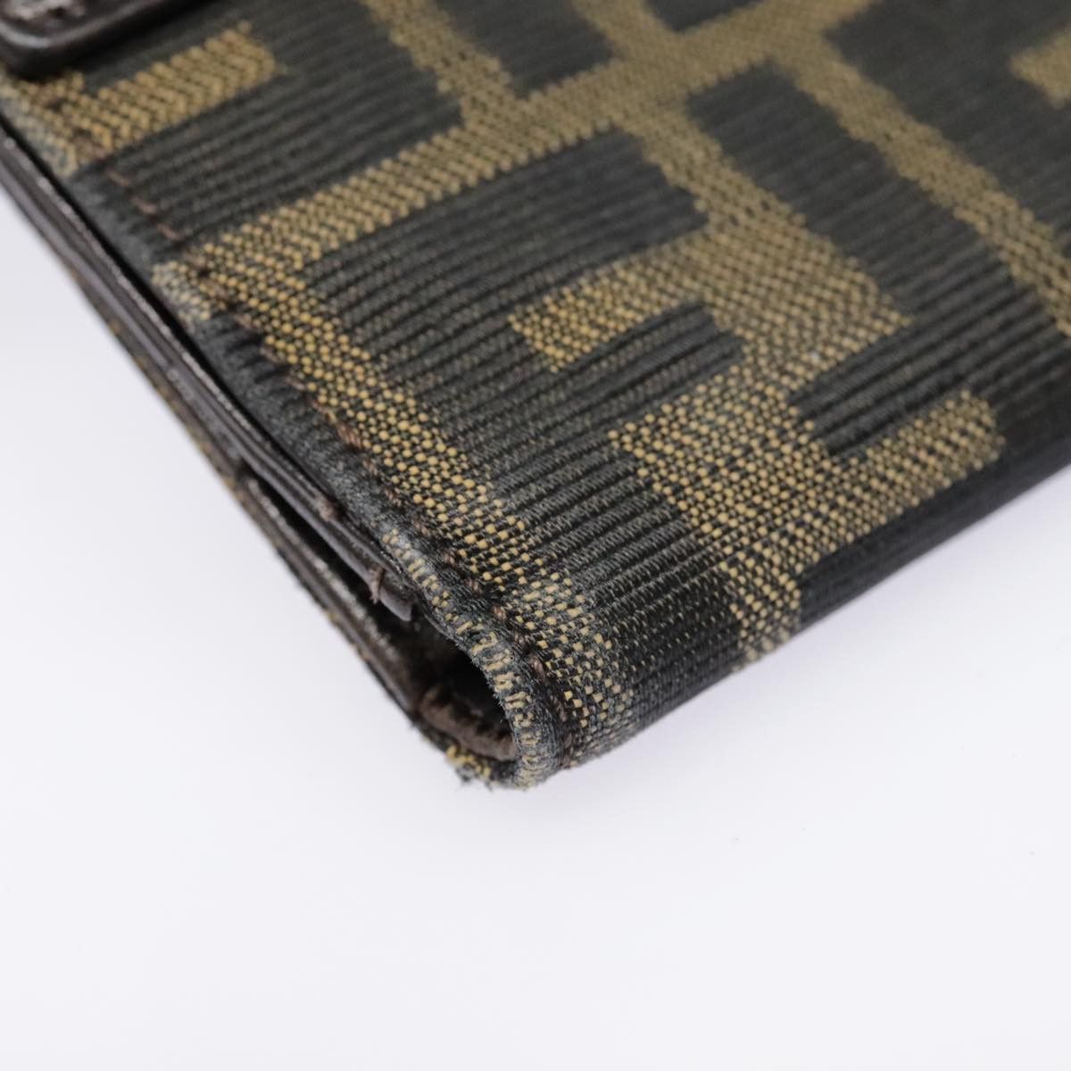 Fendi Brown Canvas Wallet (Pre-Owned) Size ONE SIZE - 6 Thumbnail