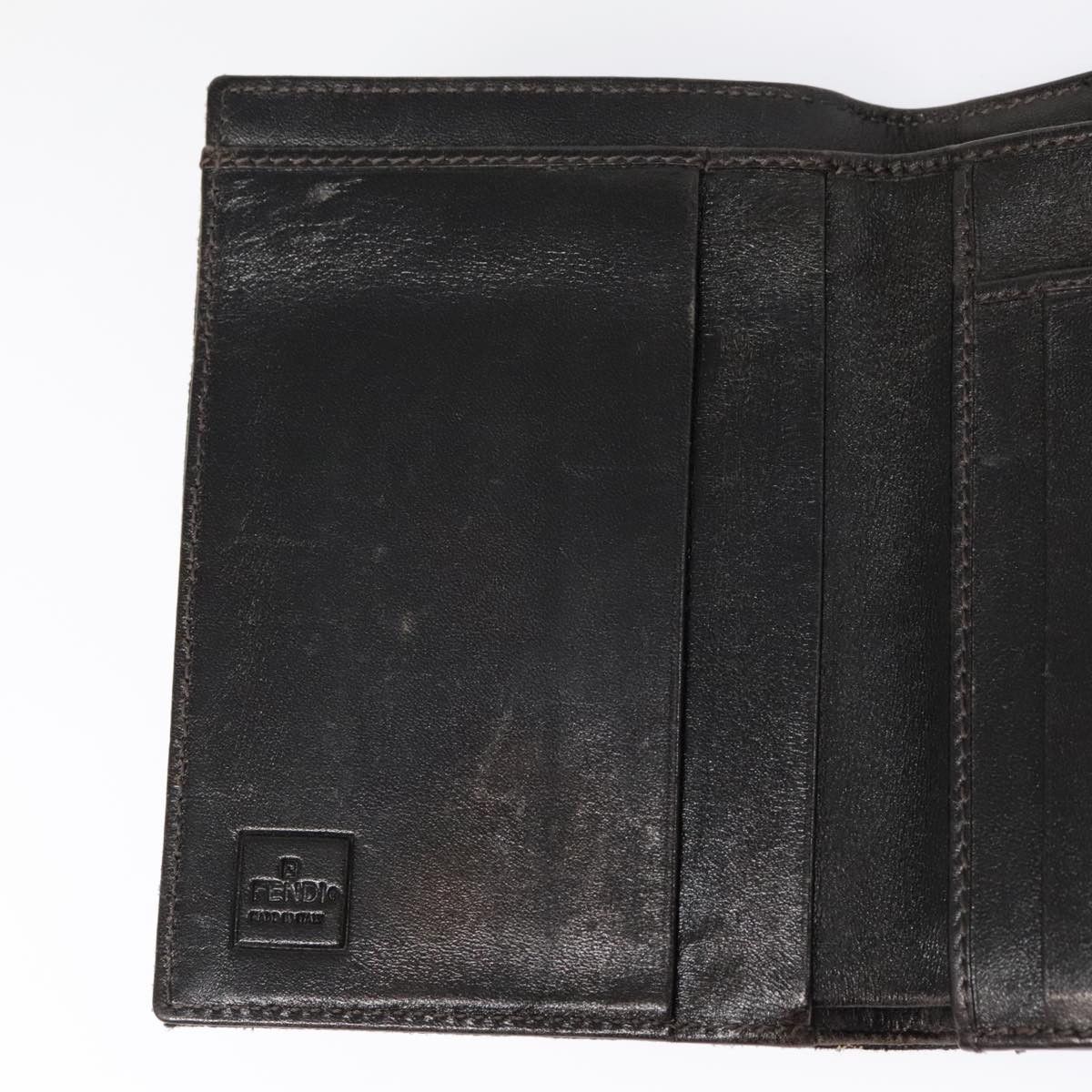 Fendi Brown Canvas Wallet (Pre-Owned) Size ONE SIZE - 10 Thumbnail