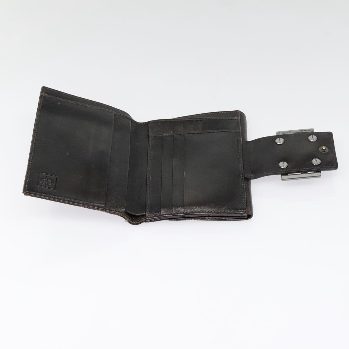 Fendi Brown Canvas Wallet (Pre-Owned) Size ONE SIZE - 17 Thumbnail