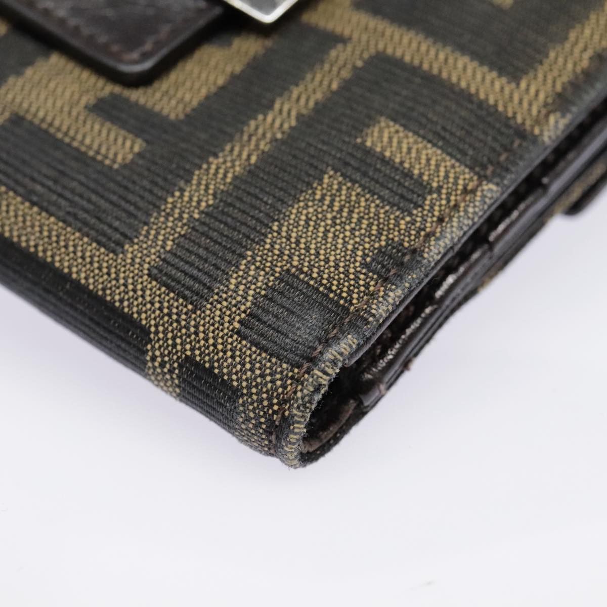 Fendi Brown Canvas Wallet (Pre-Owned) Size ONE SIZE - 7 Thumbnail