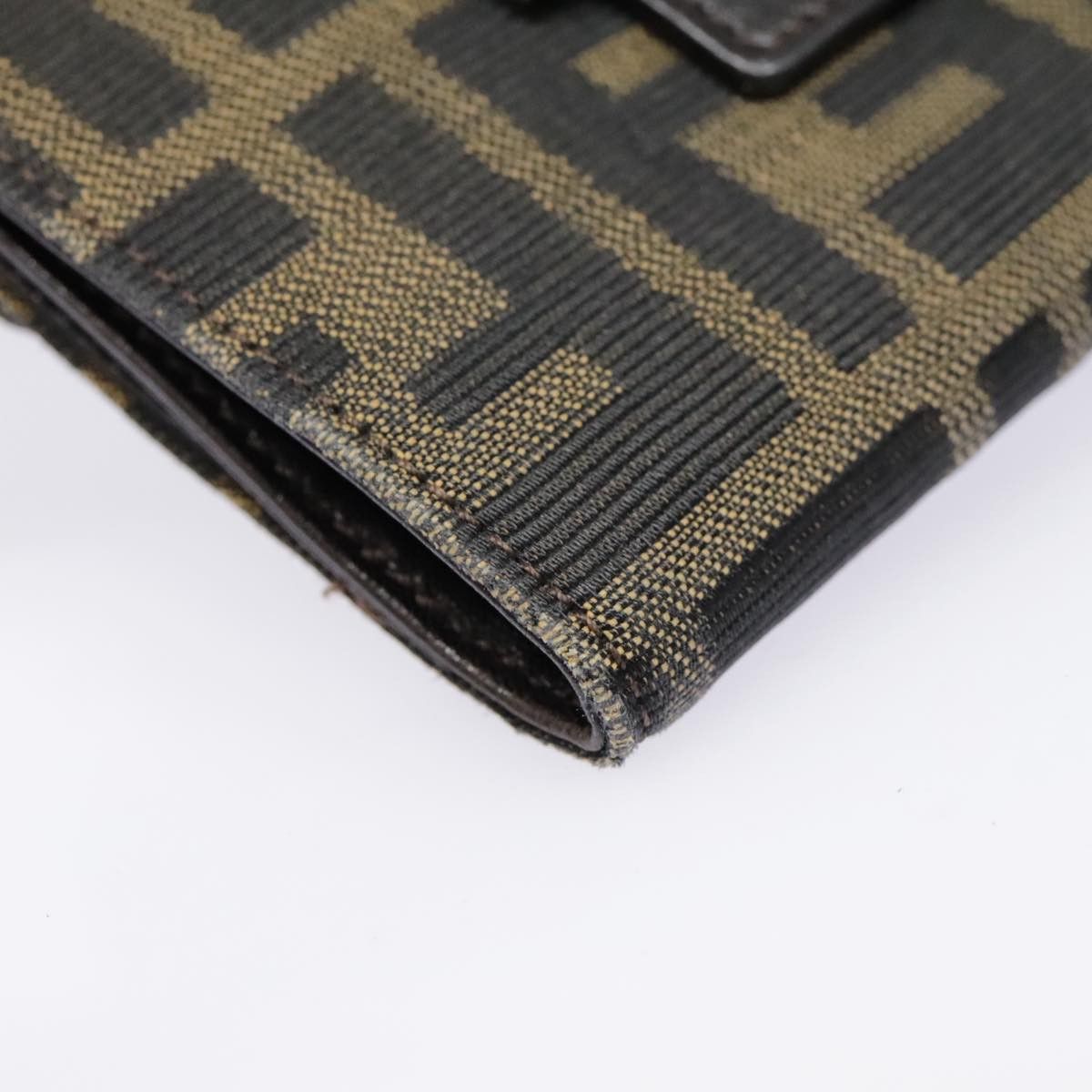 Fendi Brown Canvas Wallet (Pre-Owned) Size ONE SIZE - 8 Thumbnail