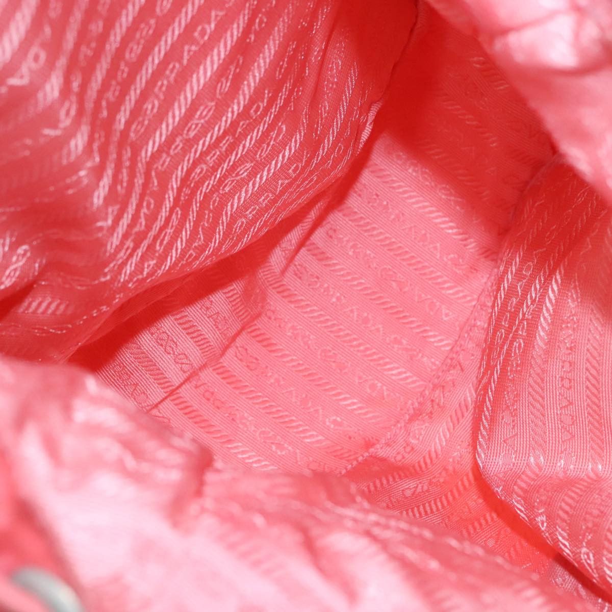 Prada Re-Nylon Pink Canvas Backpack Bag (Pre-Owned) Size ONE SIZE - 16 Thumbnail