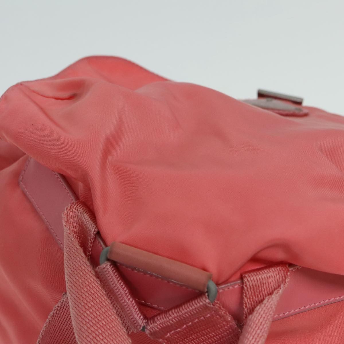 Prada Re-Nylon Pink Canvas Backpack Bag (Pre-Owned) Size ONE SIZE - 19 Thumbnail