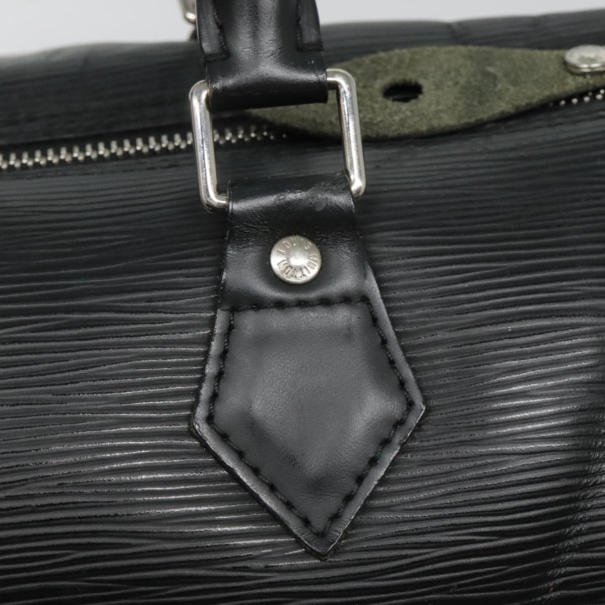 Louis Vuitton Speedy 30 Black Leather Handbag (Pre-Owned) Size ONE SIZE - 18 Thumbnail