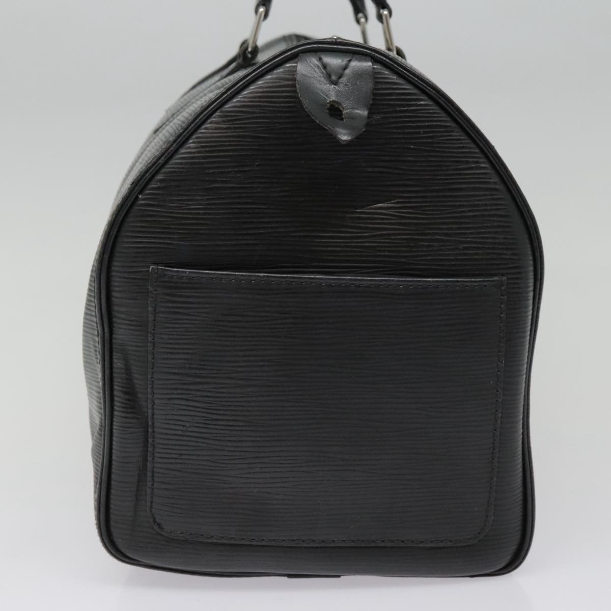 Louis Vuitton Speedy 30 Black Leather Handbag (Pre-Owned) Size ONE SIZE - 3 Thumbnail